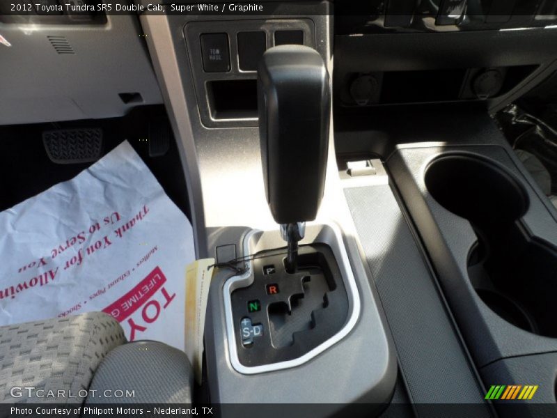 Super White / Graphite 2012 Toyota Tundra SR5 Double Cab