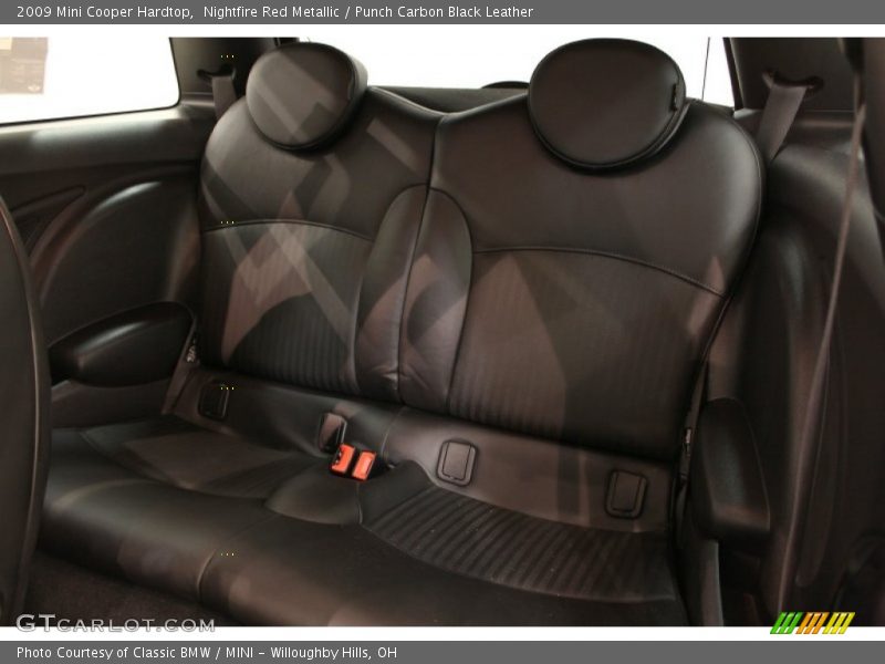Nightfire Red Metallic / Punch Carbon Black Leather 2009 Mini Cooper Hardtop