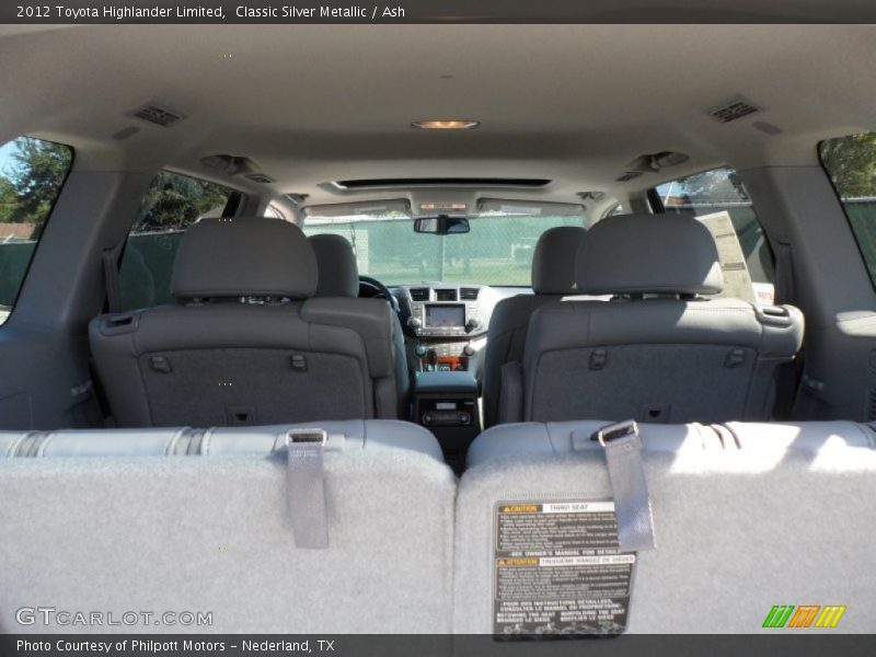 Classic Silver Metallic / Ash 2012 Toyota Highlander Limited