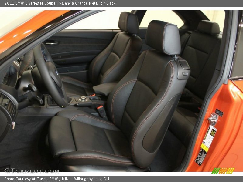  2011 1 Series M Coupe Black Interior