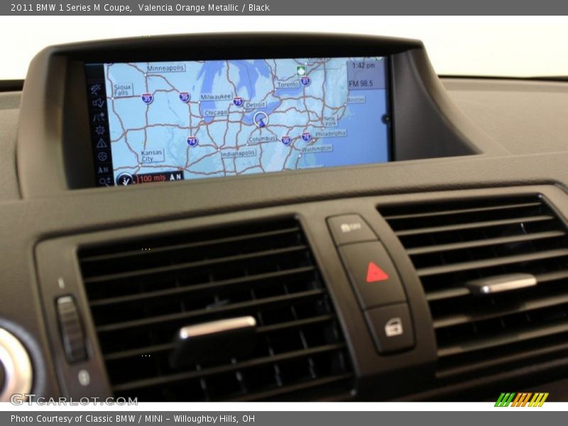 Navigation of 2011 1 Series M Coupe
