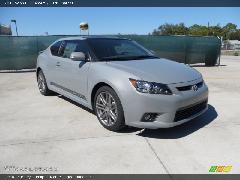 Cement / Dark Charcoal 2012 Scion tC