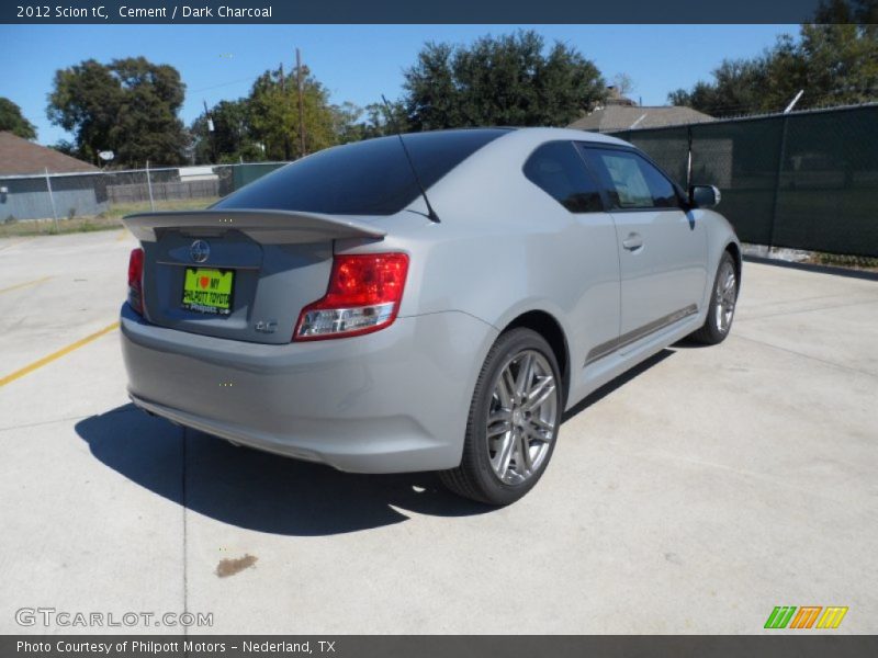 Cement / Dark Charcoal 2012 Scion tC