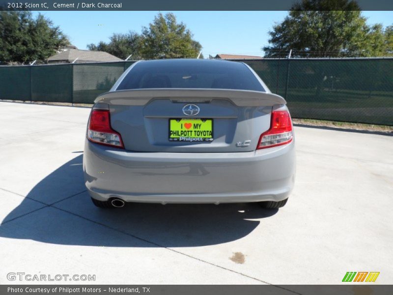 Cement / Dark Charcoal 2012 Scion tC