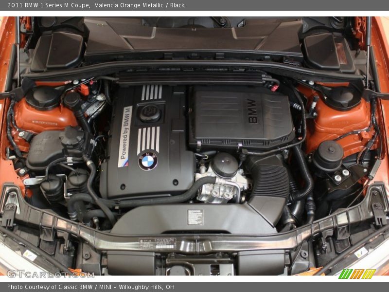  2011 1 Series M Coupe Engine - 3.0 Liter DI M TwinPower Turbocharged DOHC 24-Valve VVT Inline 6 Cylinder
