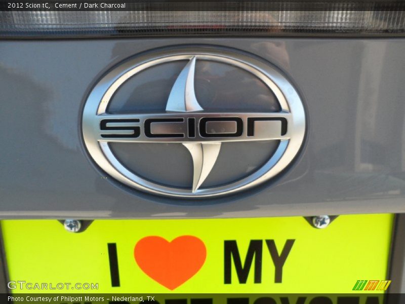 Cement / Dark Charcoal 2012 Scion tC