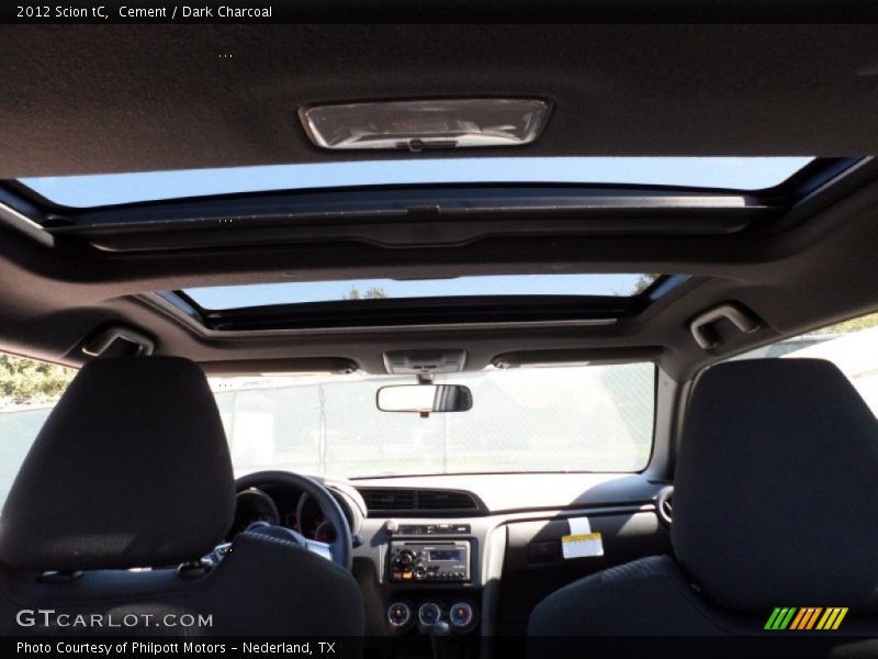 Cement / Dark Charcoal 2012 Scion tC