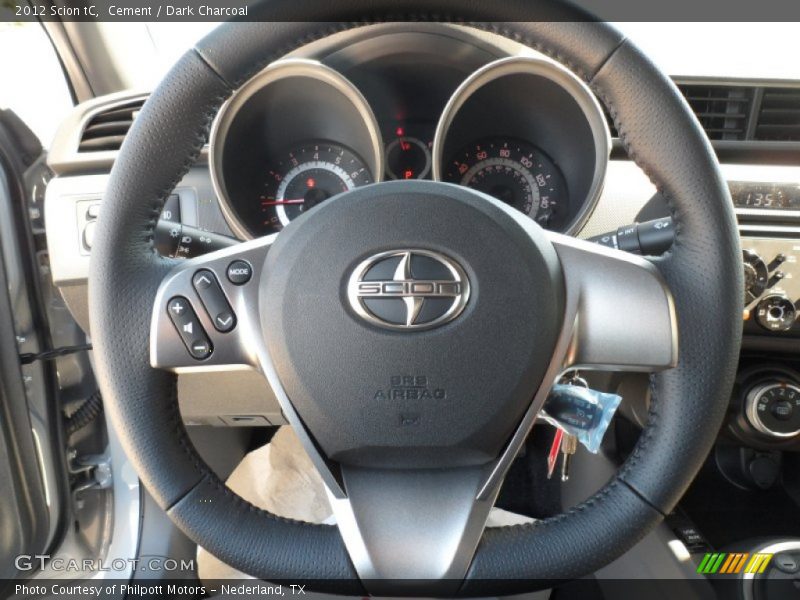 Cement / Dark Charcoal 2012 Scion tC
