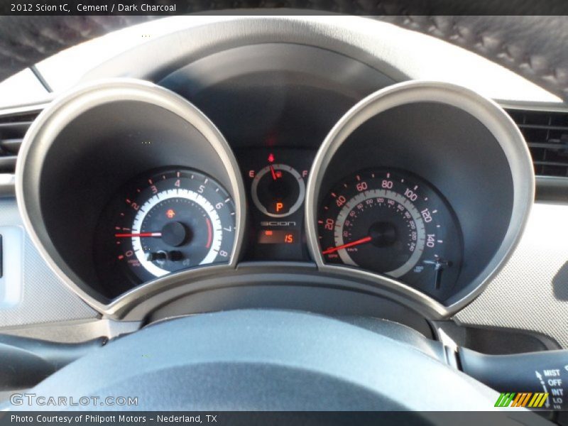 Cement / Dark Charcoal 2012 Scion tC