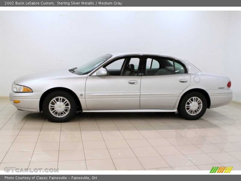Sterling Silver Metallic / Medium Gray 2002 Buick LeSabre Custom