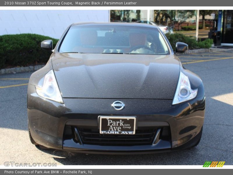 Magnetic Black / Persimmon Leather 2010 Nissan 370Z Sport Touring Coupe