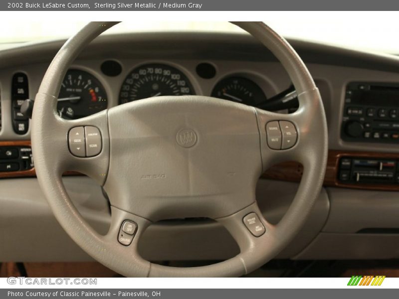 Sterling Silver Metallic / Medium Gray 2002 Buick LeSabre Custom
