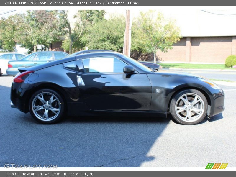Magnetic Black / Persimmon Leather 2010 Nissan 370Z Sport Touring Coupe