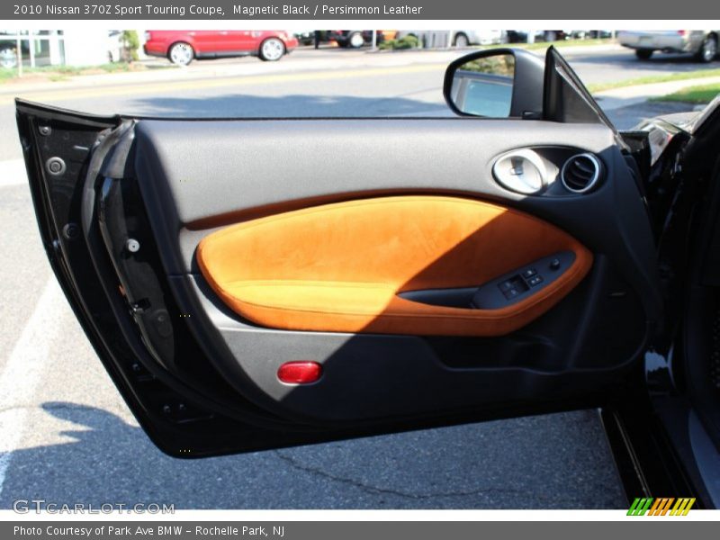 Magnetic Black / Persimmon Leather 2010 Nissan 370Z Sport Touring Coupe
