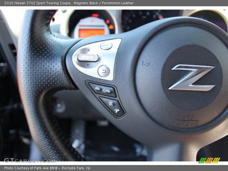 Magnetic Black / Persimmon Leather 2010 Nissan 370Z Sport Touring Coupe
