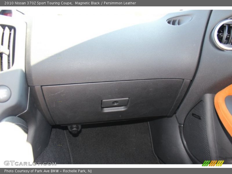 Magnetic Black / Persimmon Leather 2010 Nissan 370Z Sport Touring Coupe