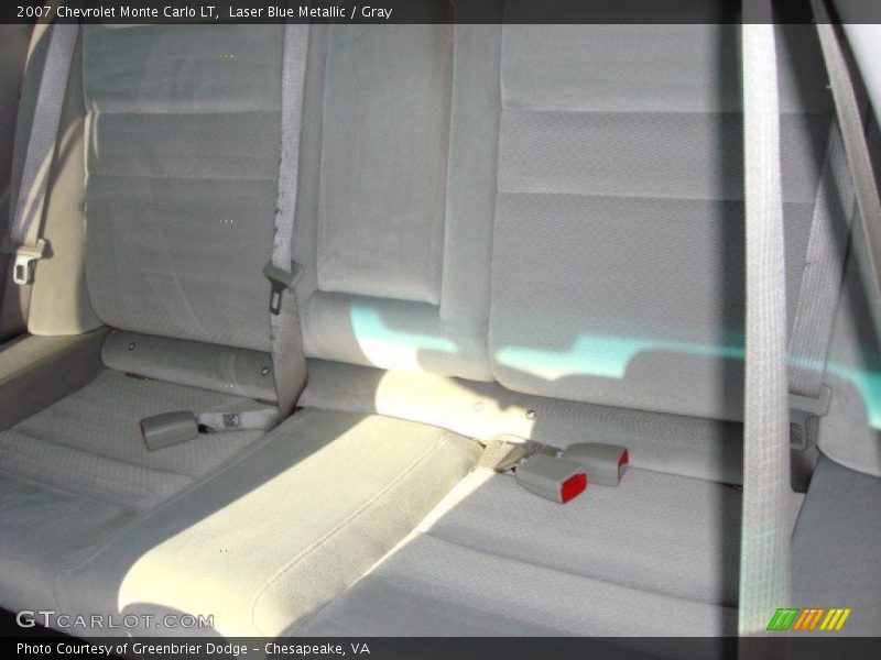 Laser Blue Metallic / Gray 2007 Chevrolet Monte Carlo LT