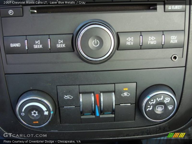 Controls of 2007 Monte Carlo LT