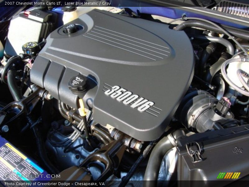  2007 Monte Carlo LT Engine - 3.5 Liter OHV 12 Valve VVT V6