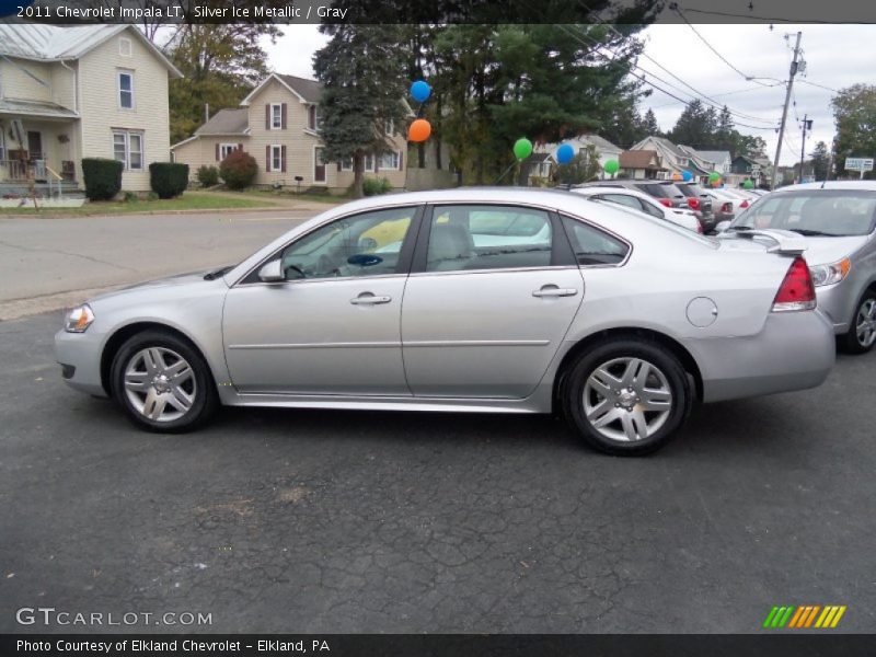 Silver Ice Metallic / Gray 2011 Chevrolet Impala LT