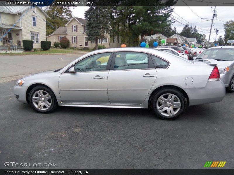 Silver Ice Metallic / Gray 2011 Chevrolet Impala LT