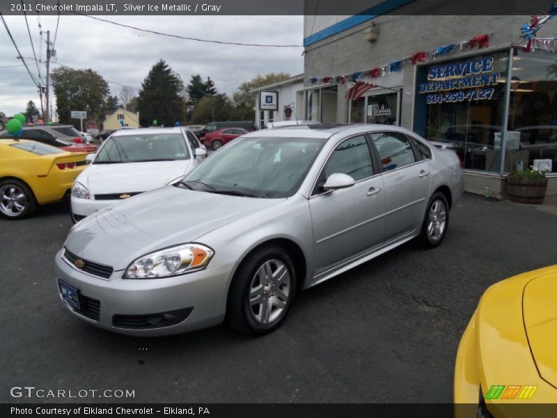 Silver Ice Metallic / Gray 2011 Chevrolet Impala LT