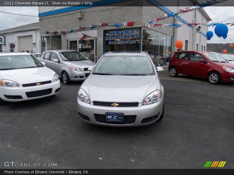 Silver Ice Metallic / Gray 2011 Chevrolet Impala LT