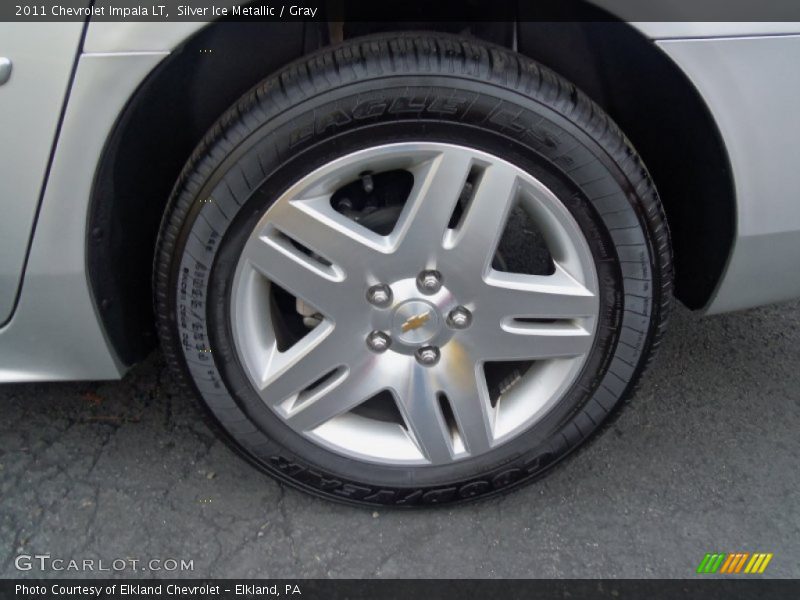 Silver Ice Metallic / Gray 2011 Chevrolet Impala LT