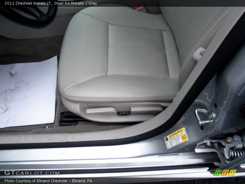 Silver Ice Metallic / Gray 2011 Chevrolet Impala LT