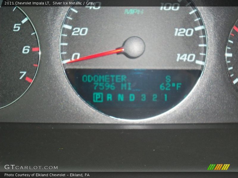 Silver Ice Metallic / Gray 2011 Chevrolet Impala LT