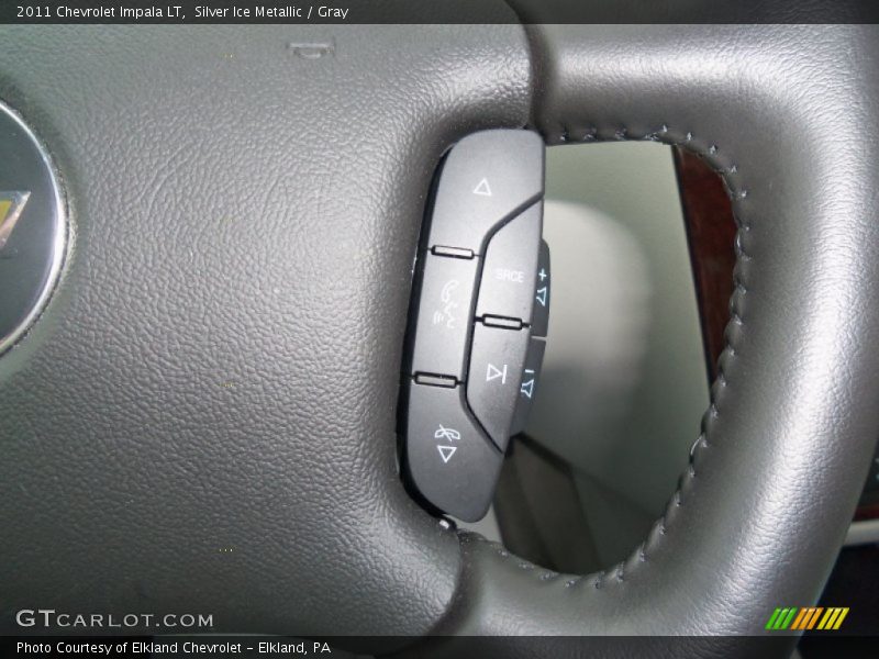 Silver Ice Metallic / Gray 2011 Chevrolet Impala LT