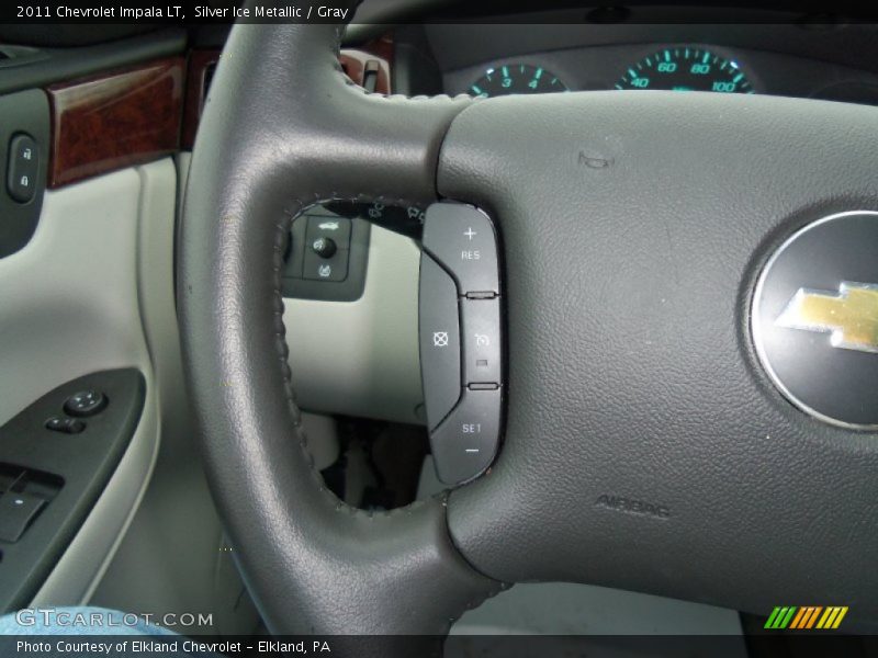 Silver Ice Metallic / Gray 2011 Chevrolet Impala LT