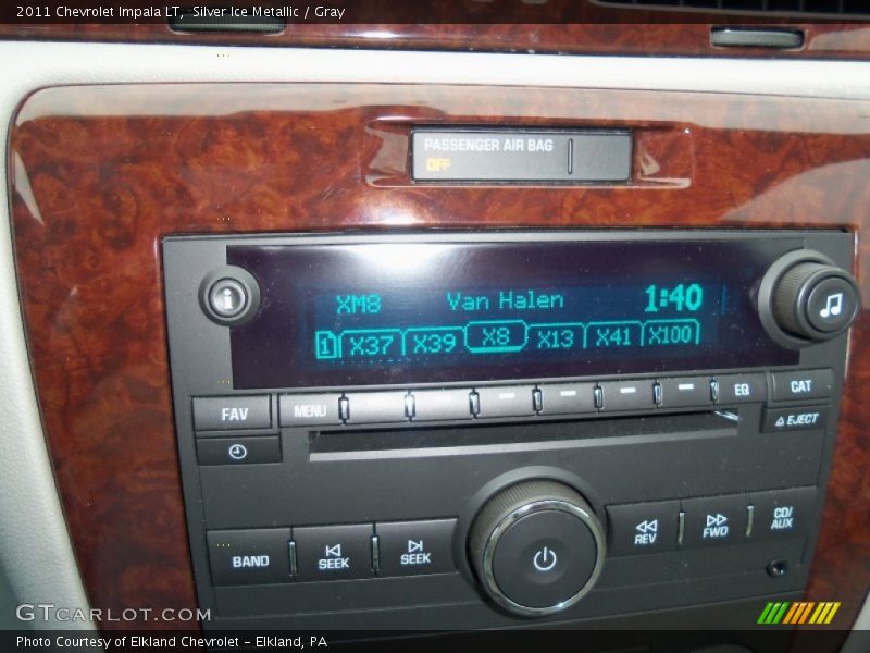 Silver Ice Metallic / Gray 2011 Chevrolet Impala LT