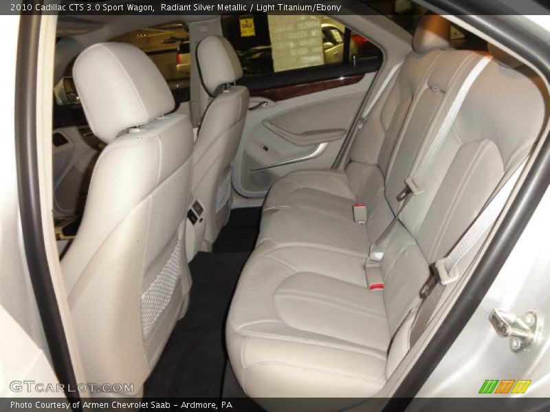  2010 CTS 3.0 Sport Wagon Light Titanium/Ebony Interior