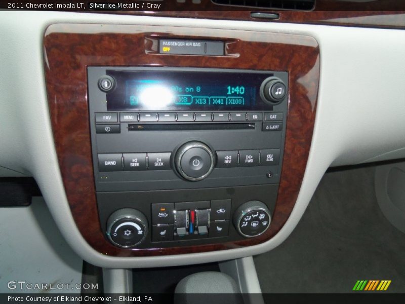 Silver Ice Metallic / Gray 2011 Chevrolet Impala LT