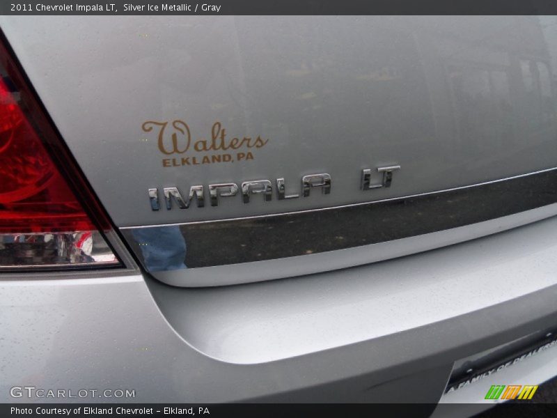 Silver Ice Metallic / Gray 2011 Chevrolet Impala LT