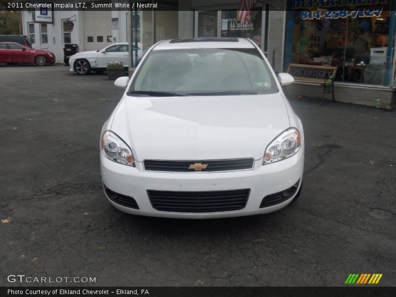 Summit White / Neutral 2011 Chevrolet Impala LTZ