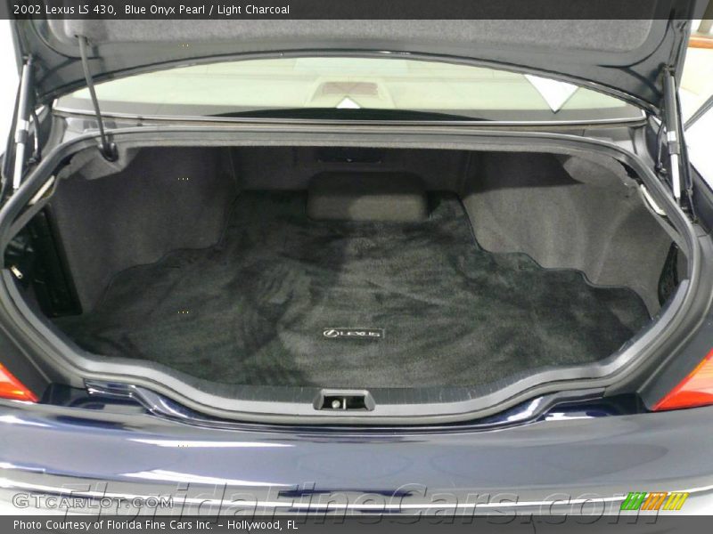 Blue Onyx Pearl / Light Charcoal 2002 Lexus LS 430