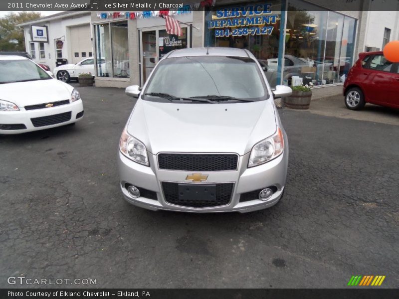 Ice Silver Metallic / Charcoal 2011 Chevrolet Aveo Aveo5 LT