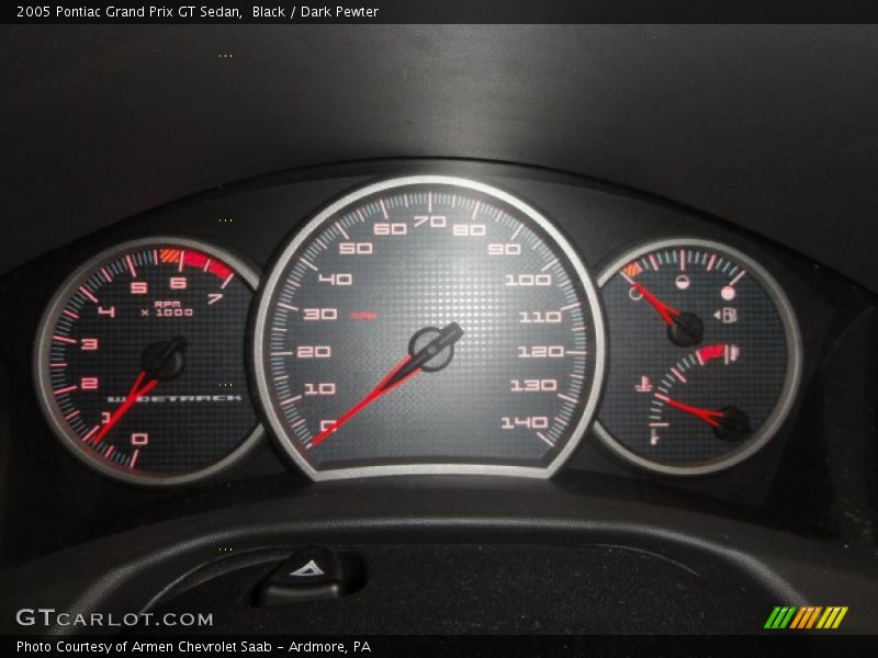 Black / Dark Pewter 2005 Pontiac Grand Prix GT Sedan