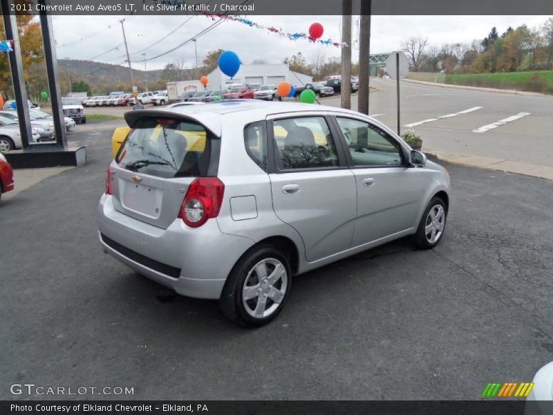 Ice Silver Metallic / Charcoal 2011 Chevrolet Aveo Aveo5 LT