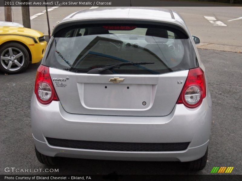 Ice Silver Metallic / Charcoal 2011 Chevrolet Aveo Aveo5 LT