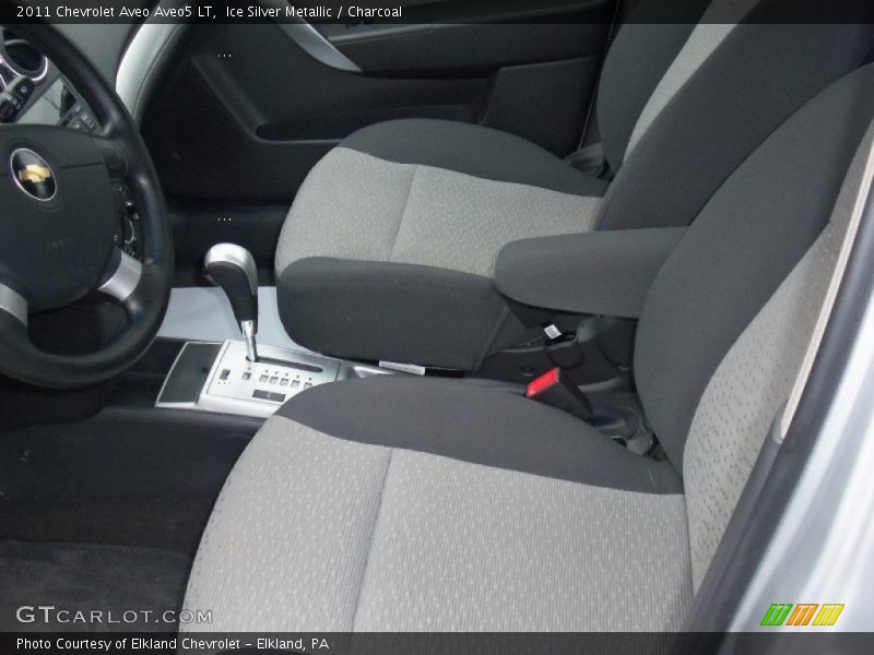  2011 Aveo Aveo5 LT Charcoal Interior