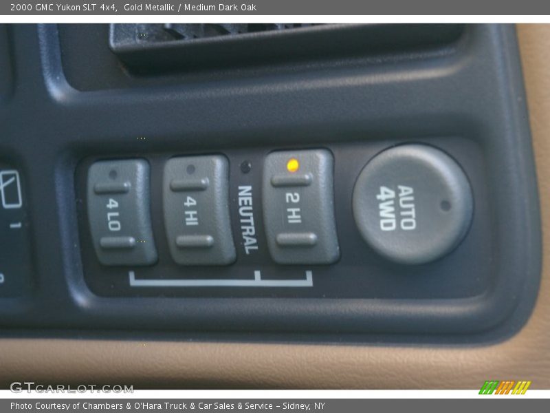 Controls of 2000 Yukon SLT 4x4