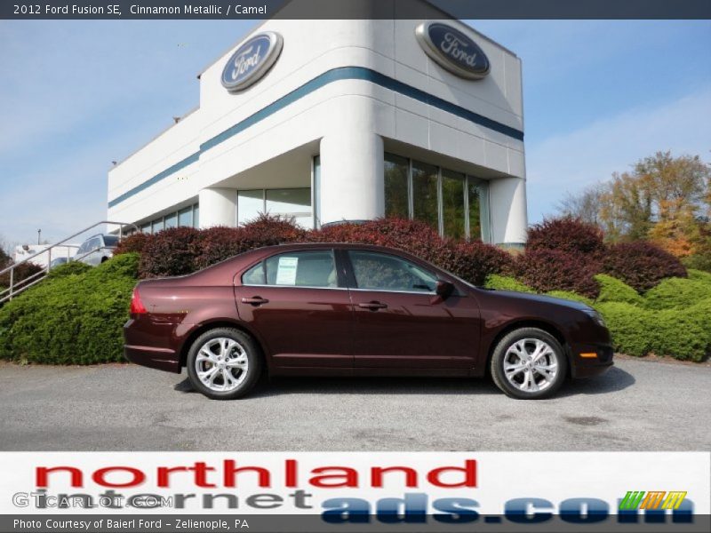 Cinnamon Metallic / Camel 2012 Ford Fusion SE