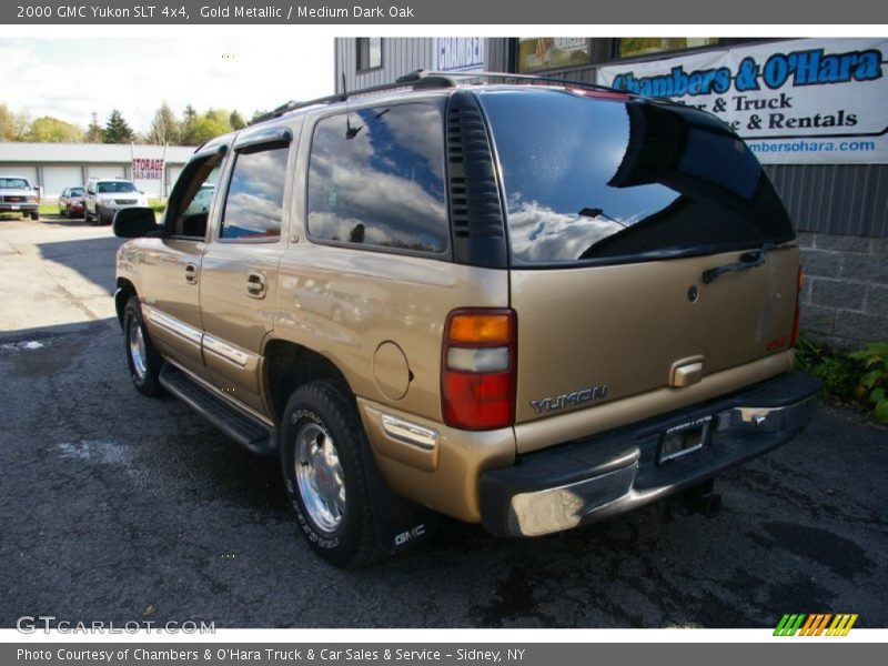 Gold Metallic / Medium Dark Oak 2000 GMC Yukon SLT 4x4