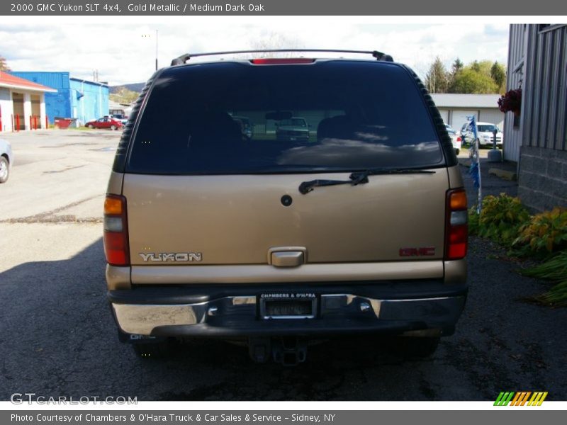 Gold Metallic / Medium Dark Oak 2000 GMC Yukon SLT 4x4