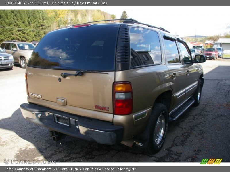 Gold Metallic / Medium Dark Oak 2000 GMC Yukon SLT 4x4