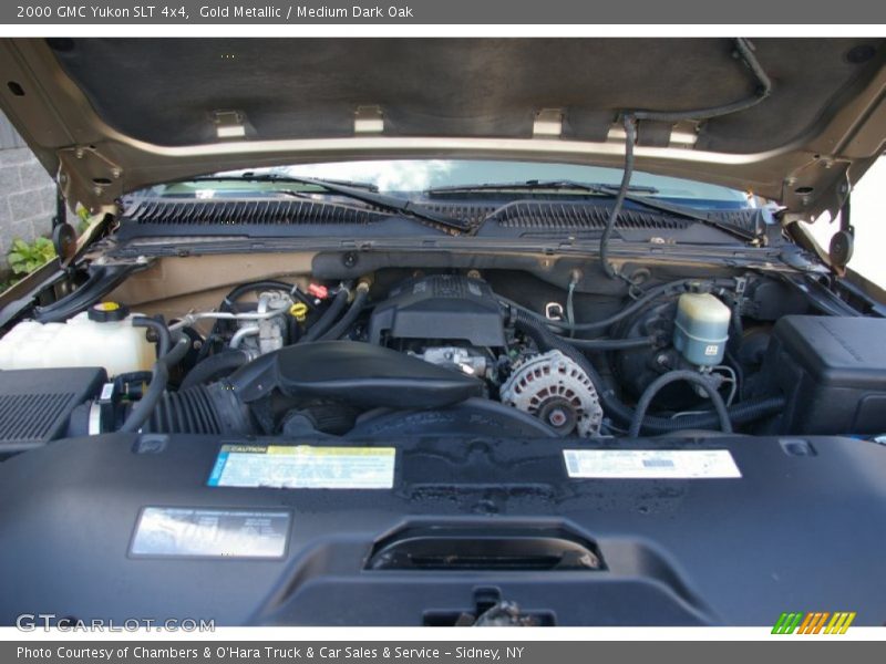 Gold Metallic / Medium Dark Oak 2000 GMC Yukon SLT 4x4