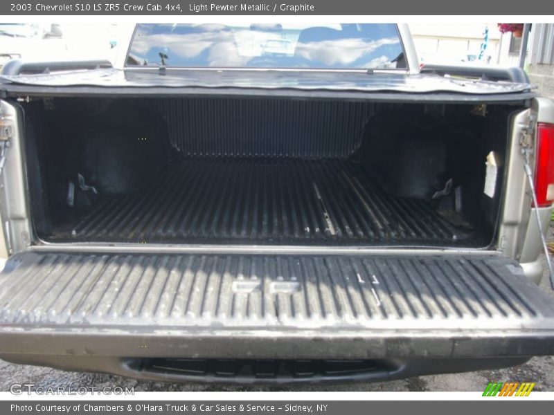 Light Pewter Metallic / Graphite 2003 Chevrolet S10 LS ZR5 Crew Cab 4x4